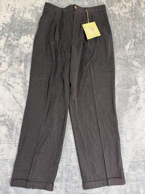 Boca Classics Men's 35x32 Black Chino Pants NWT